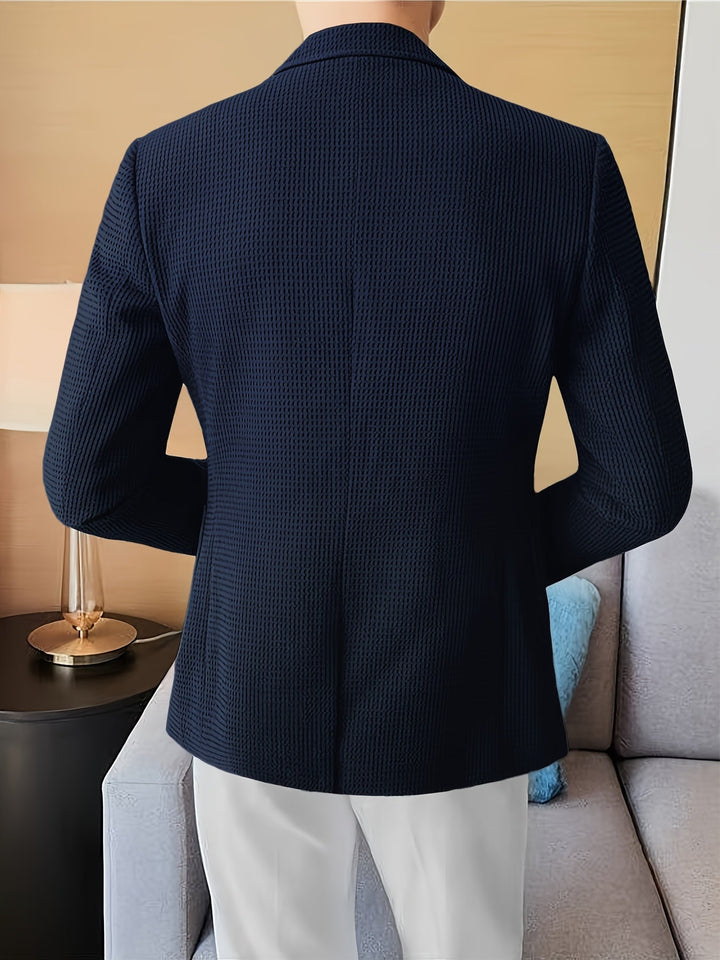 LAURENT MONACO | TEXTURED KNIT JACKET FOR MEN