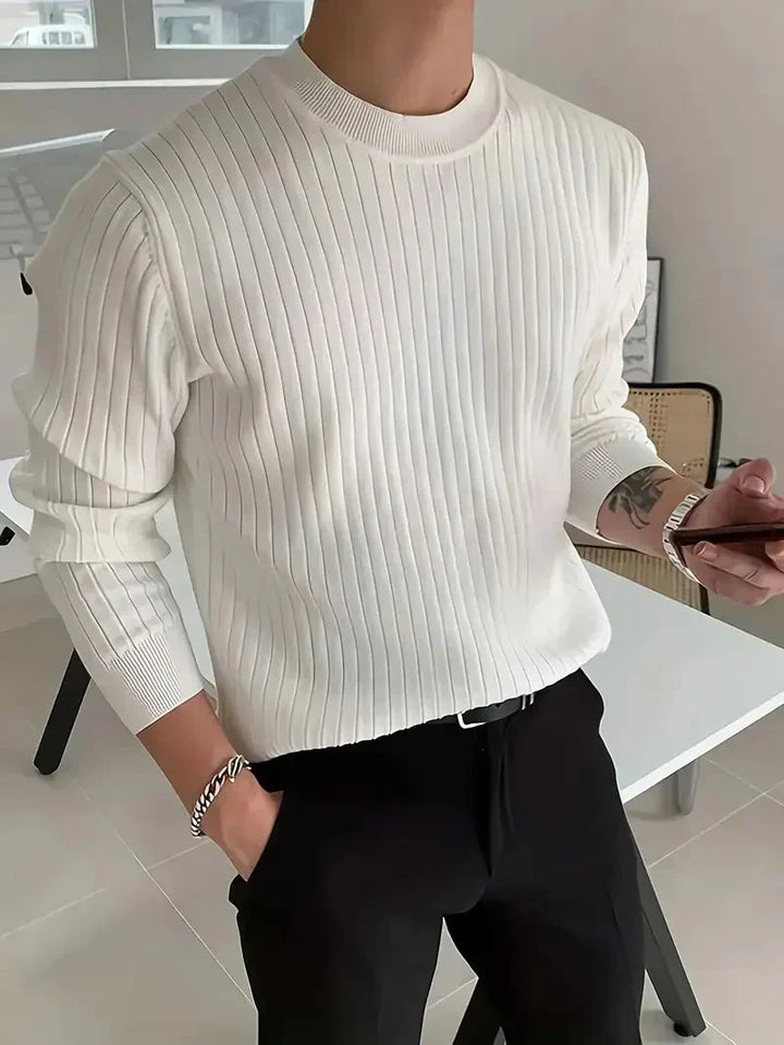 Brit & Boho™️ | Mike Essential Crew Neck Sweater