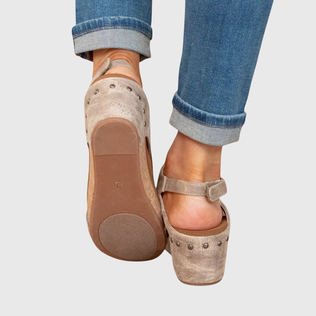 Bella | Dames Orthopedische Platform Sandalen
