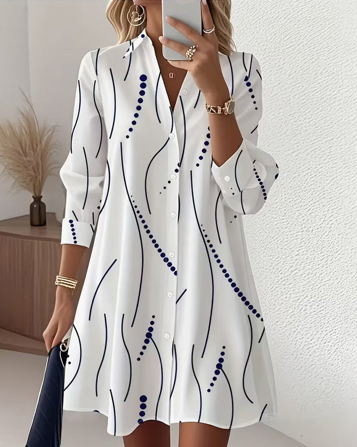 Jocelyn Modern Flow Shirt Dress - Elena Harper