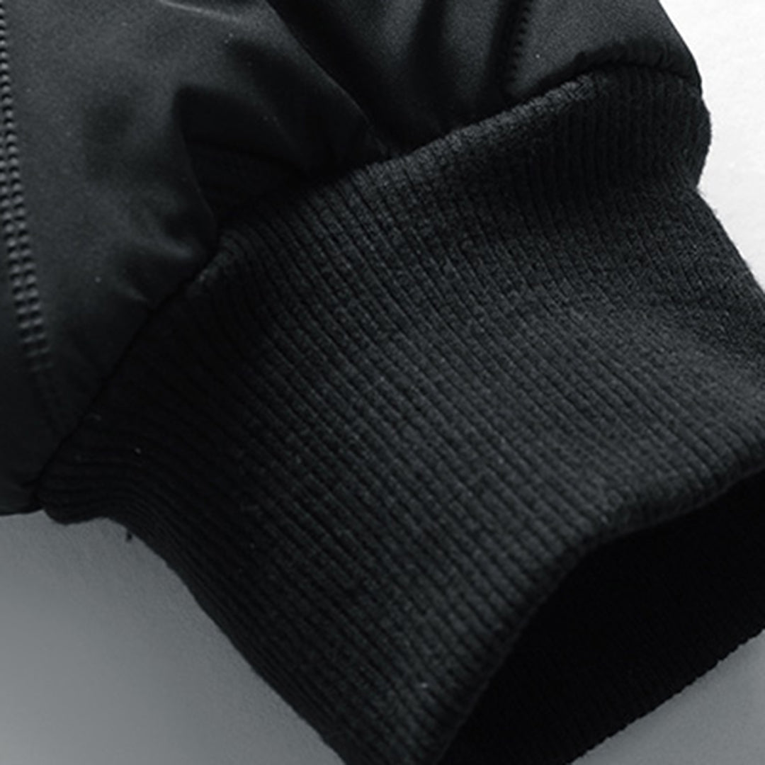 Quilted Jacket for Men – Winter Coat with High Collar