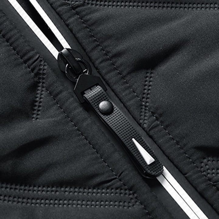 Quilted Jacket for Men – Winter Coat with High Collar