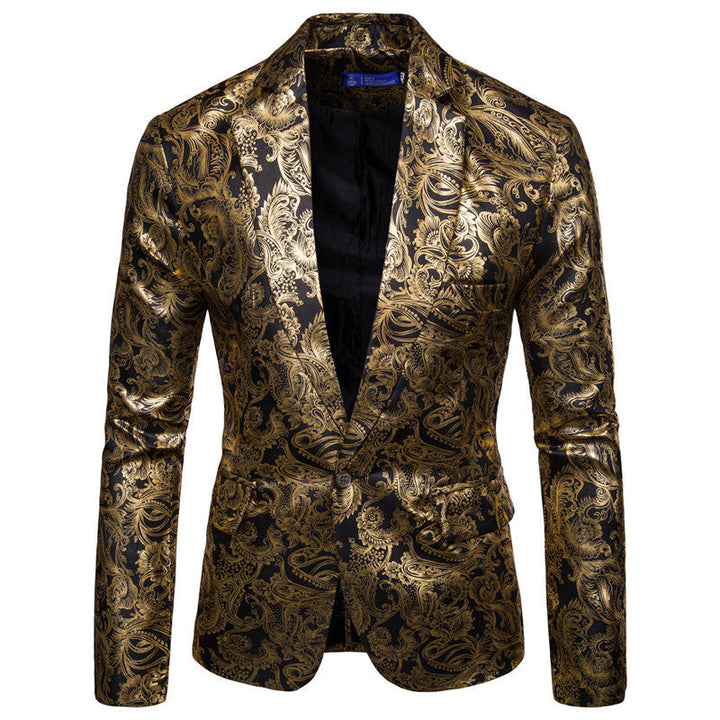 Men's Paisley Print Blazer
