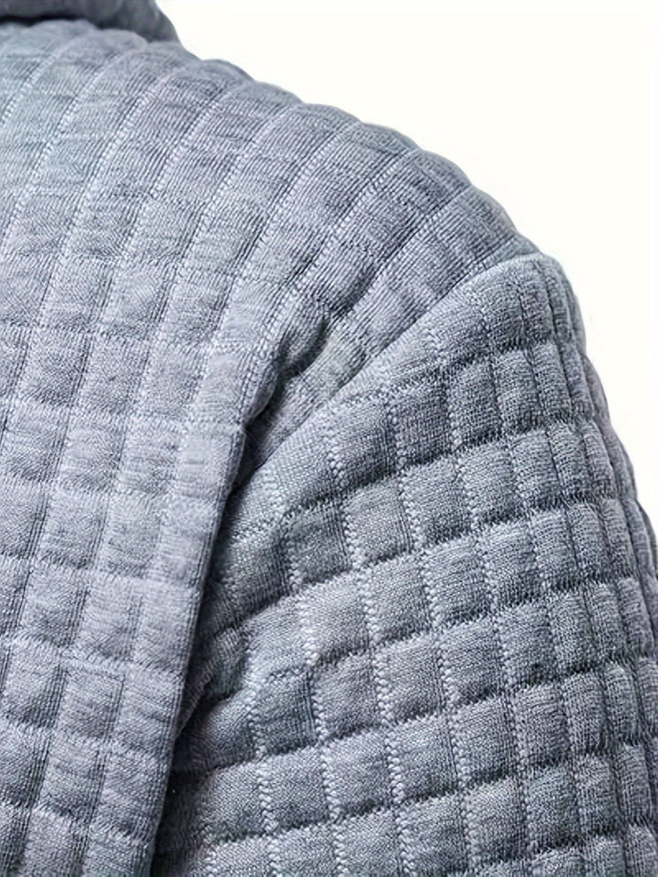 LAURENT MONACO | CHECKERED HOODIE FOR MEN