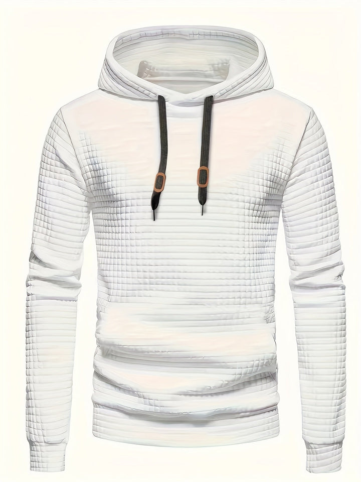 LAURENT MONACO | CHECKERED HOODIE FOR MEN