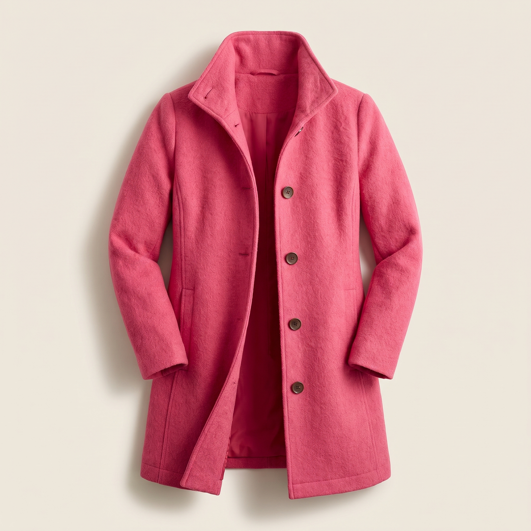 Clara Warmer and Timeless High-Quality Women's Trench Coat, view 10 - Elena Harper