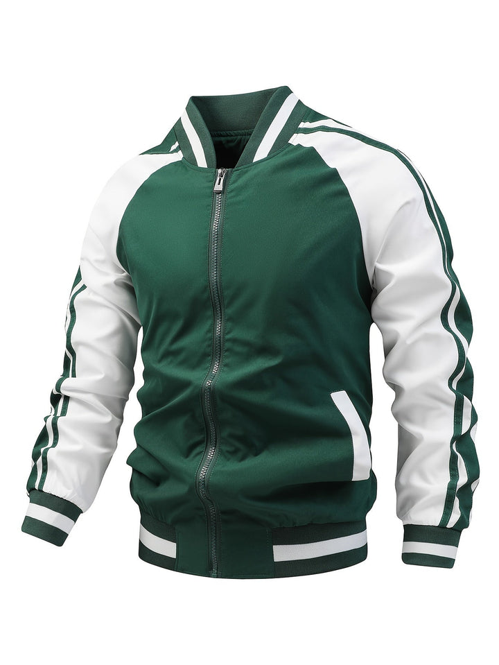 JULIAN – CLASSIC WHITE TRACK JACKET
