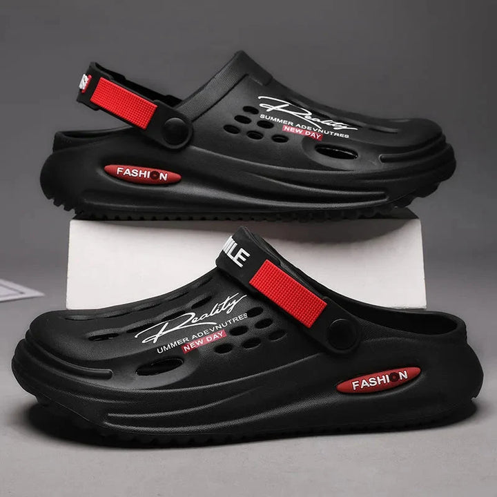 Finn | Comfortable and Breathable Men's Platform Clogs
