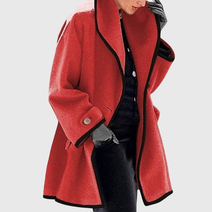 Maria™ elegant trendy jacket by Emma & Rose Cape Town, featuring soft luxurious fabrics and a stylish design, shown in the image.