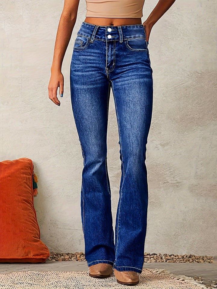Greta | Women's High-Waist Jeans with Wide Leg