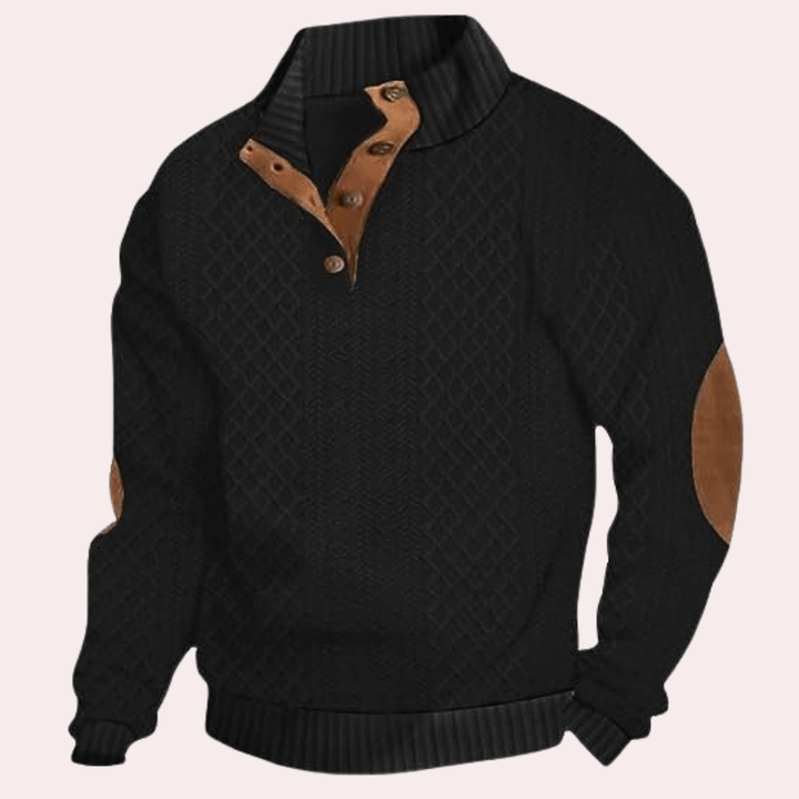 Men's Soft Knit Sweater, view 5 - Elena Harper