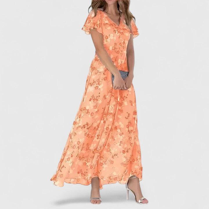 Emma & Rose Cape Town Evelyn™ Luxe Maternity Dress, elegant maternity dress with flowing fabric and stylish design.