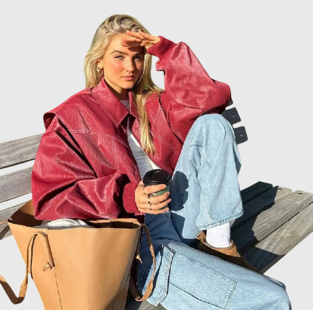 Faye™  |  Oversized soft luxurious fabrics Jacket
