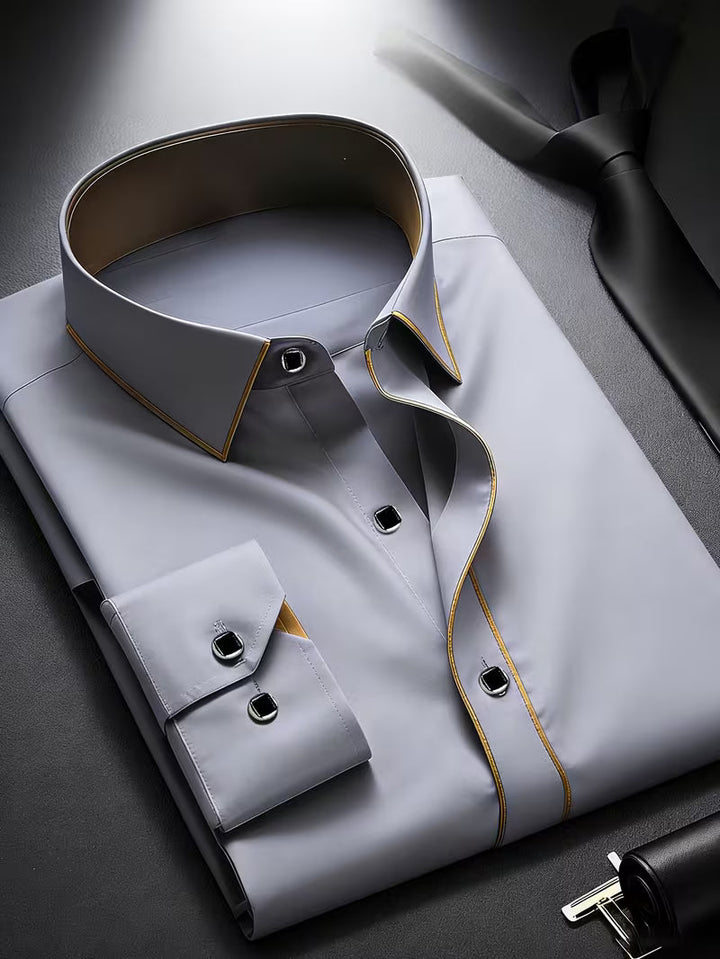 Daven Casual Business Shirt in Slim Fit, view 4 - Elena Harper