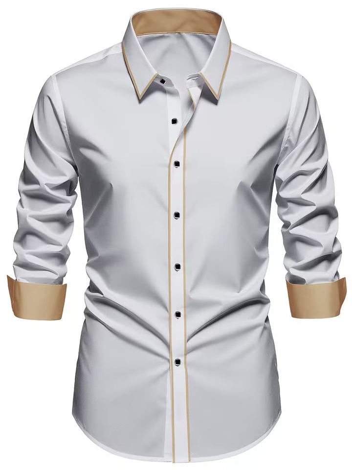 Daven Casual Business Shirt in Slim Fit - Elena Harper