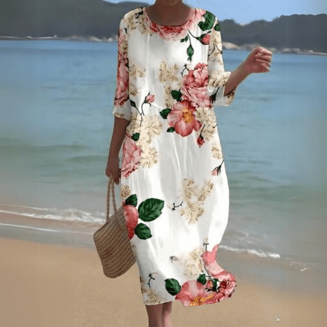 Women's Flowy Midi Dress