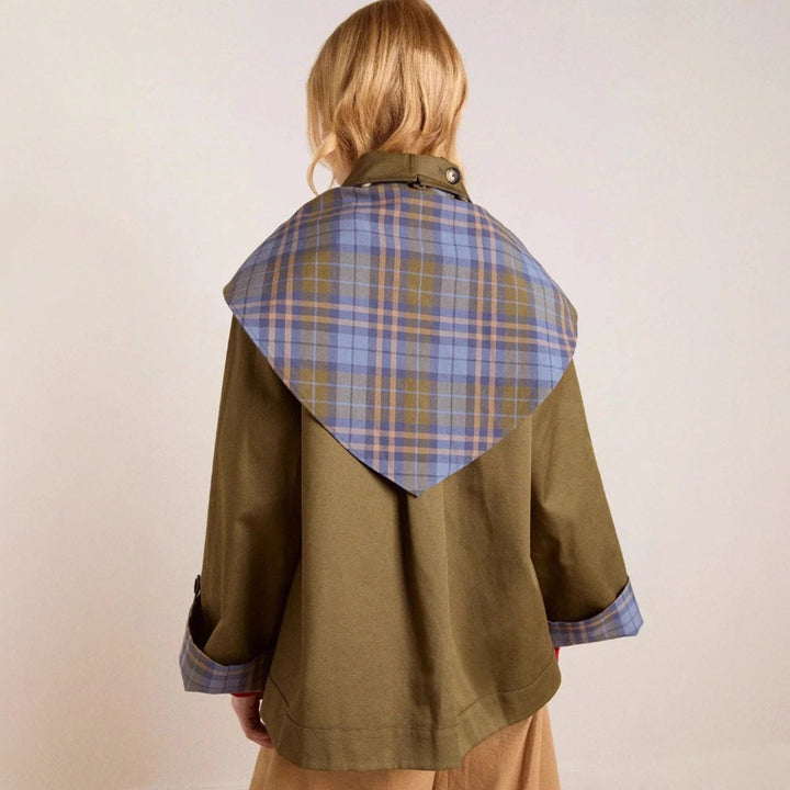 Claudia Oversized and Stylish Women's Trench Coat, view 2 - Elena Harper