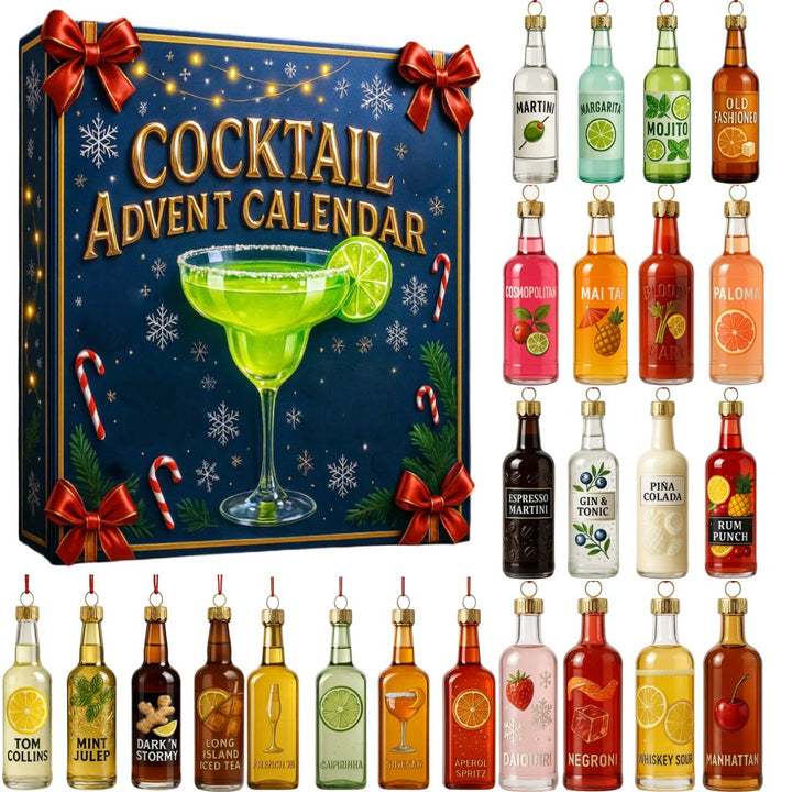 Festive cocktail advent calendar countdown experience