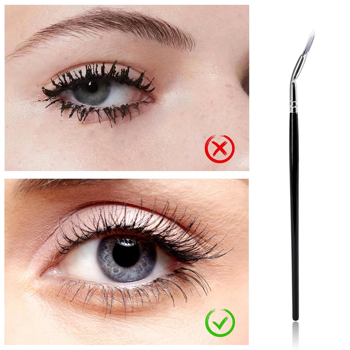 Präzise Eleganz | Faltbarer Winkel-Mascarabürste für makellose Wimpern