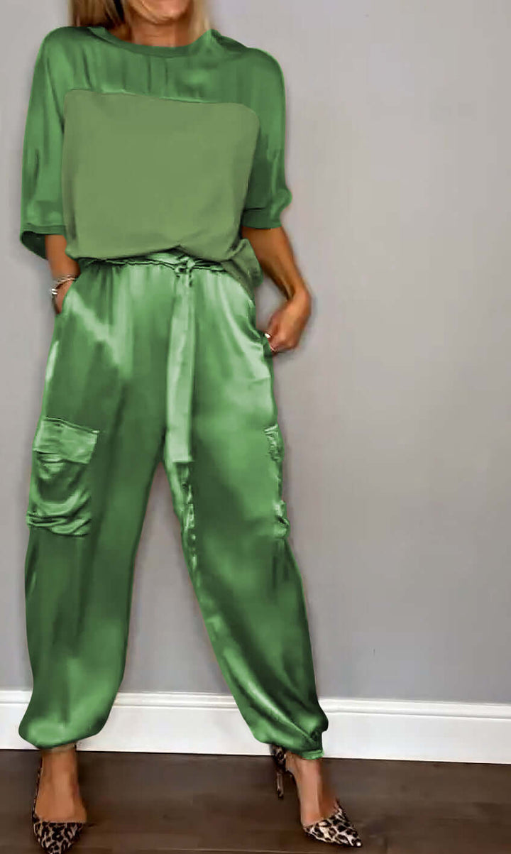 Women's Soft Two-Piece Loungewear Set