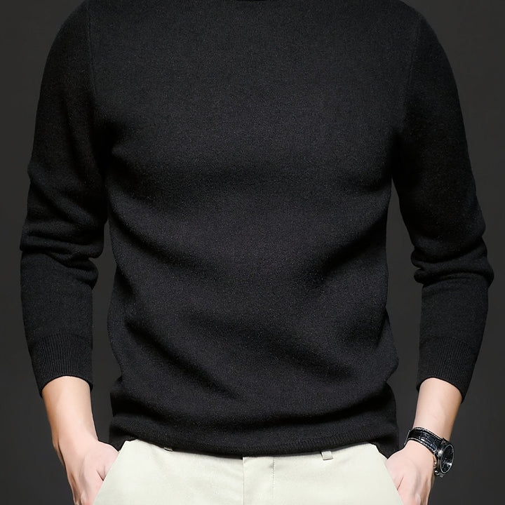 Tobias | Refined High-Neck Sweater