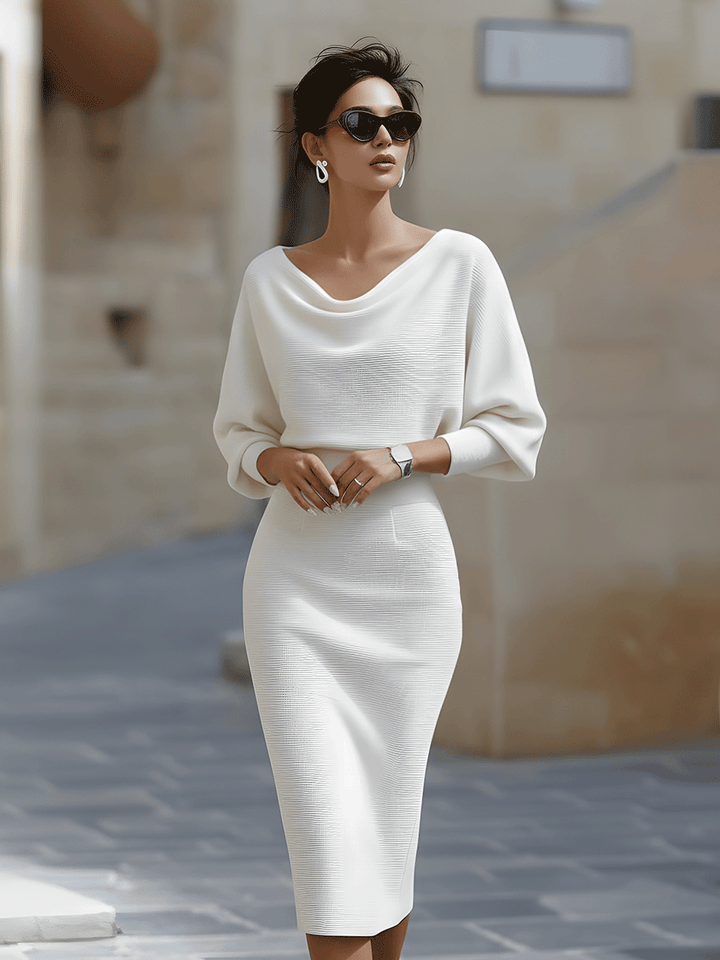 Ailany Luxurious Midi Dress - Elena Harper