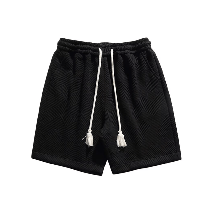 Emma & Rose Manhattan Murray Fiji Pattern Shorts with colorful tropical print, lightweight fabric, and relaxed fit.