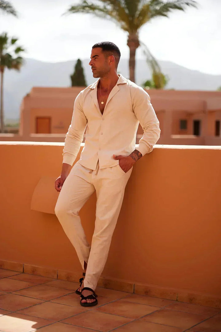 LAURENT MONACO | LINEN SET FOR MEN