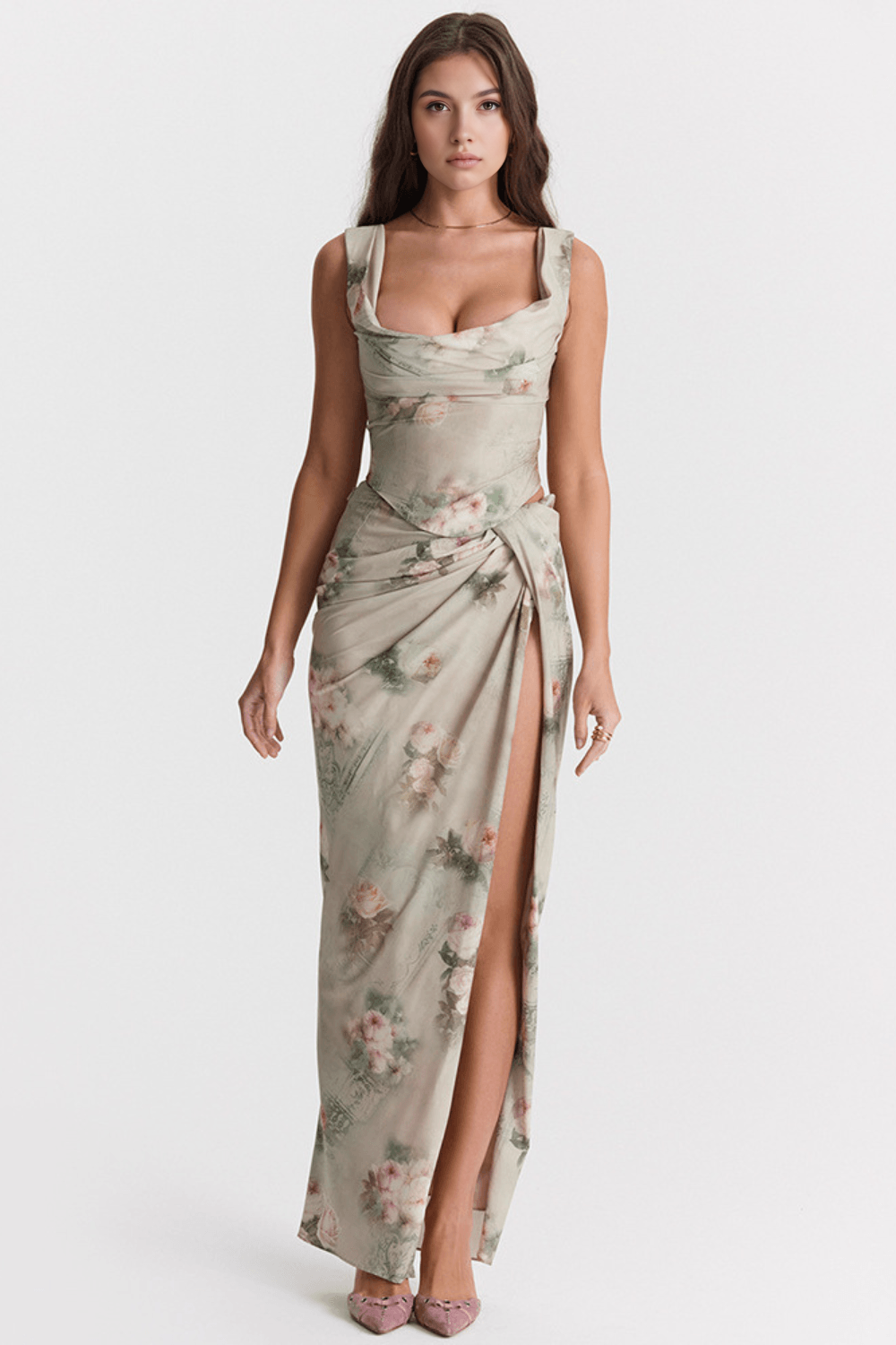 Amari Bronze Corset - Elena Harper
