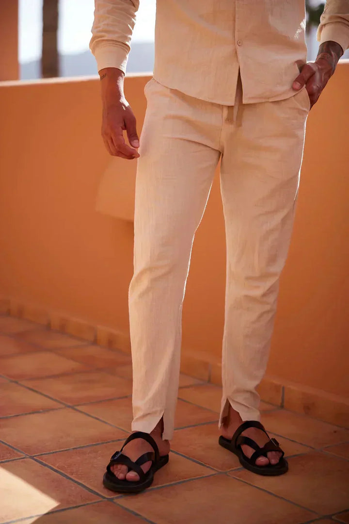 LAURENT MONACO | LINEN SET FOR MEN