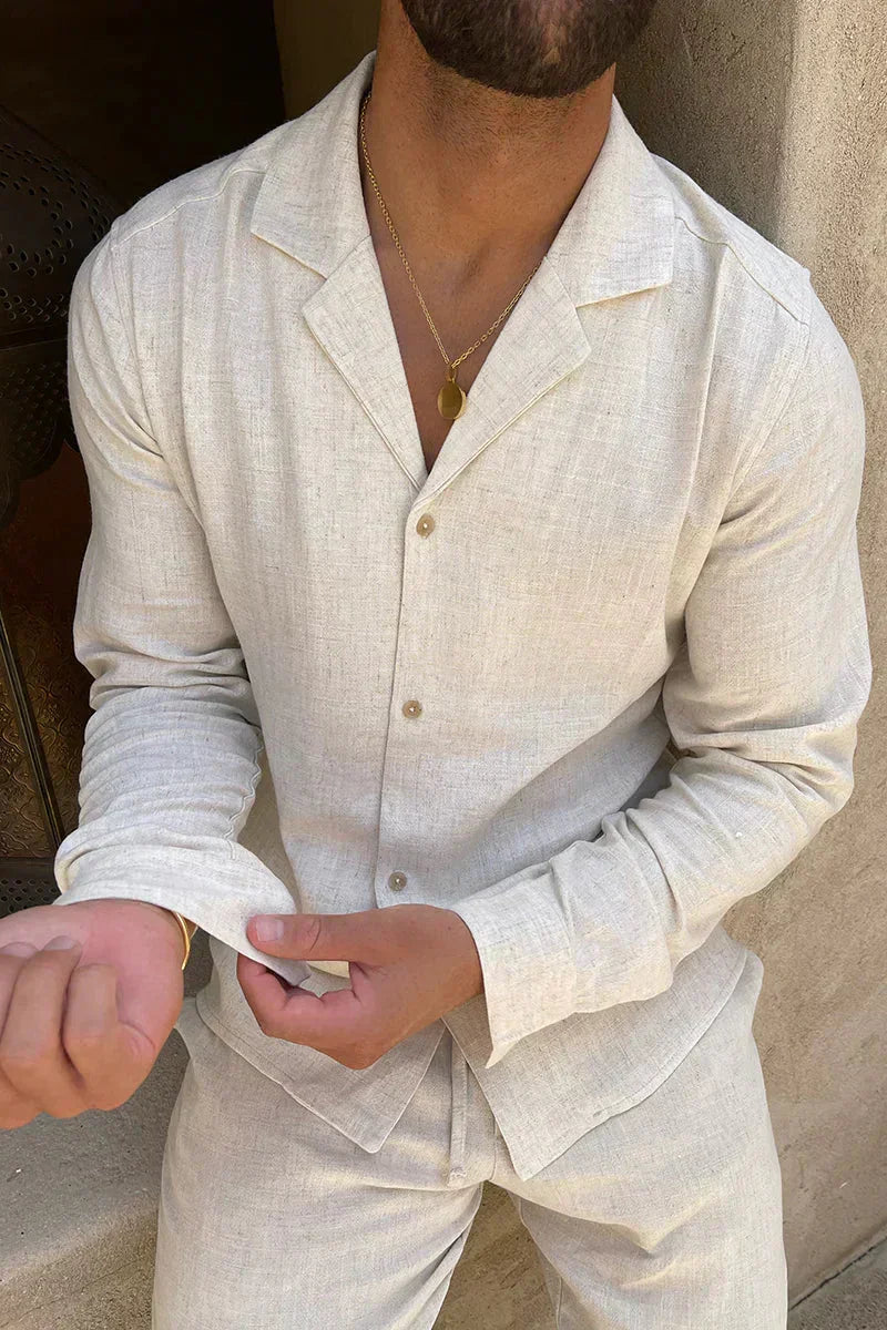 LAURENT MONACO | LINEN SET FOR MEN