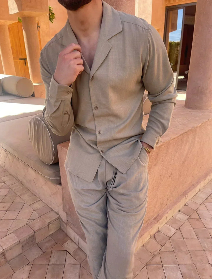 LAURENT MONACO | LINEN SET FOR MEN
