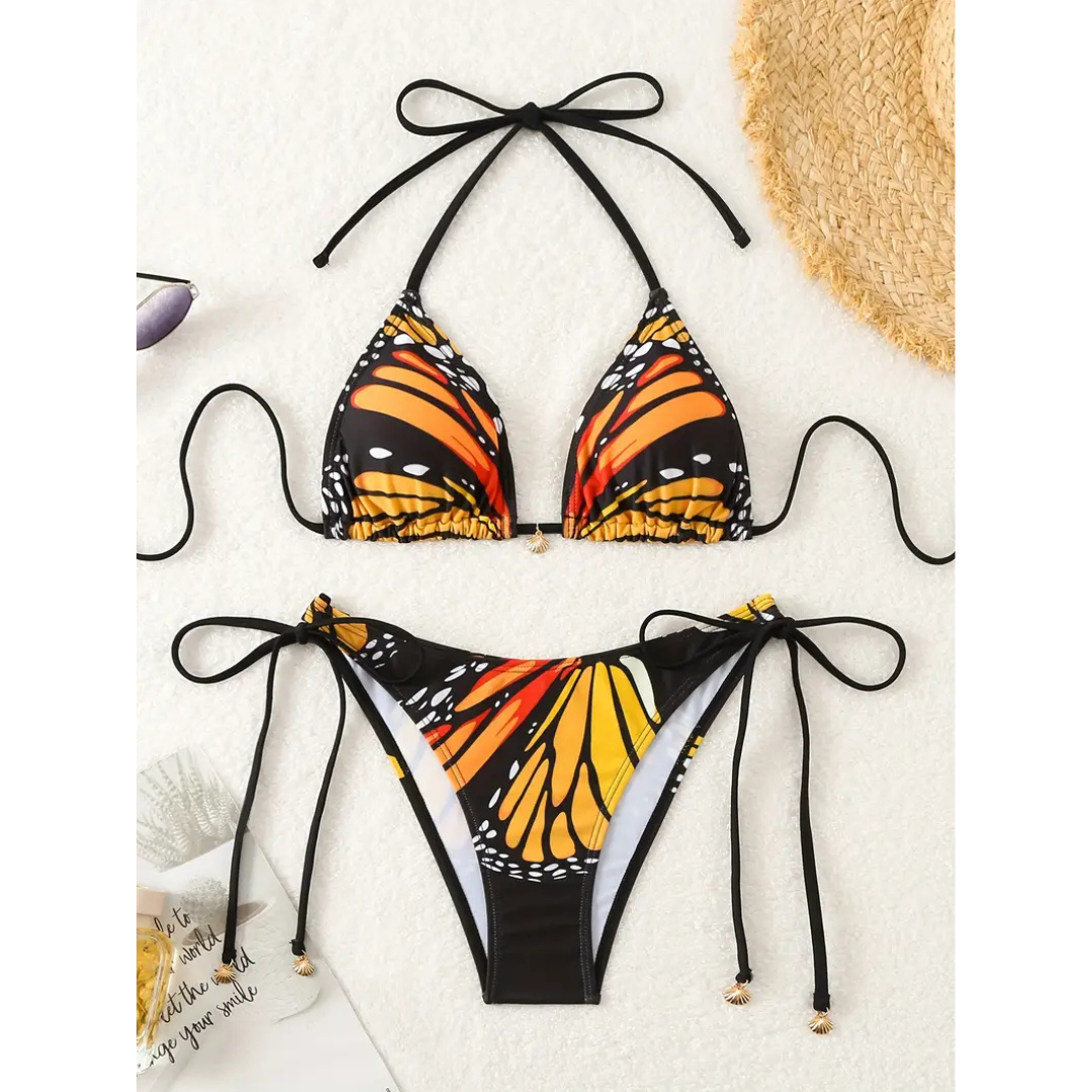 Bronwyn™  |  Butterfly Bliss Triangle Bikini