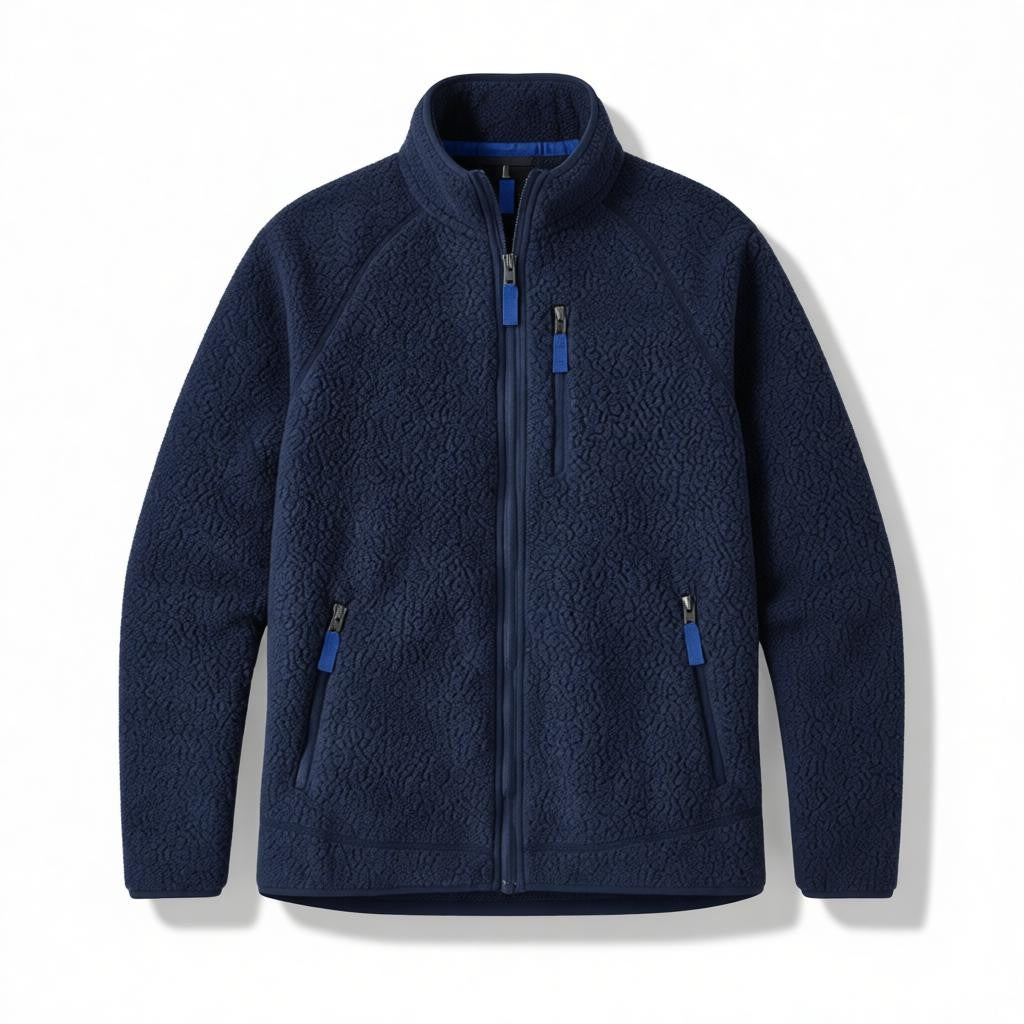 LAURENT MONACO | SHERPA FLEECE JACKET FOR MEN