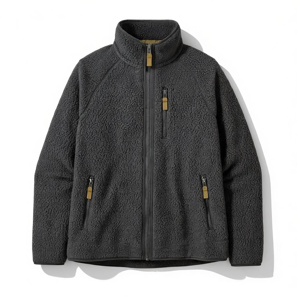 LAURENT MONACO | SHERPA FLEECE JACKET FOR MEN