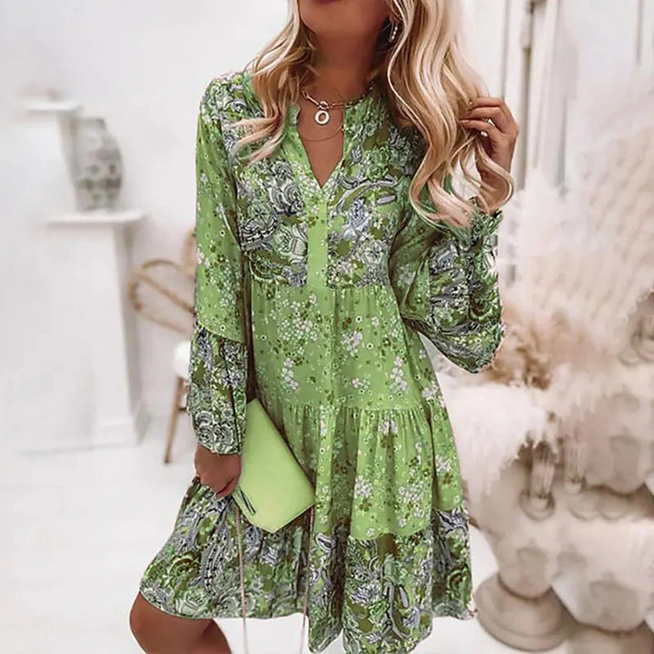 Ava-Graceful Silhouette Dress - Elena Harper