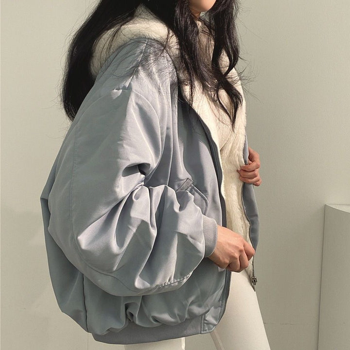 Fleece Jacket with Hood for Women