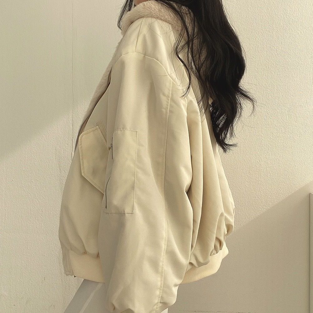 Fleece Jacket with Hood for Women