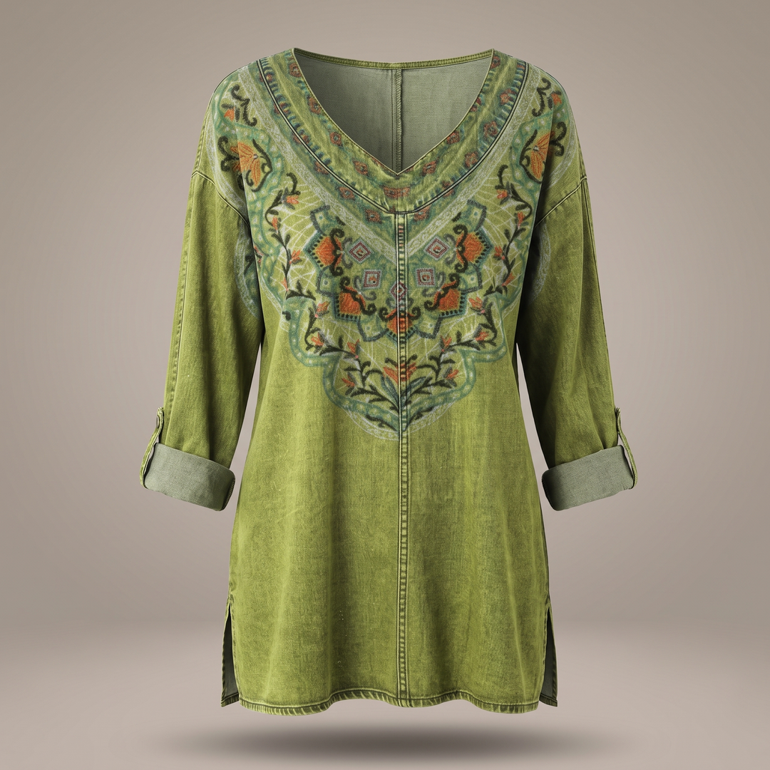 Stella | Stylish and Comfortable Women's Blouse with Floral Pattern