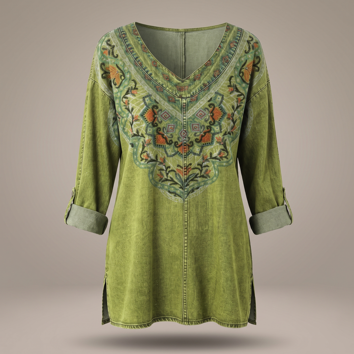 Stella | Stylish and Comfortable Women's Blouse with Floral Pattern