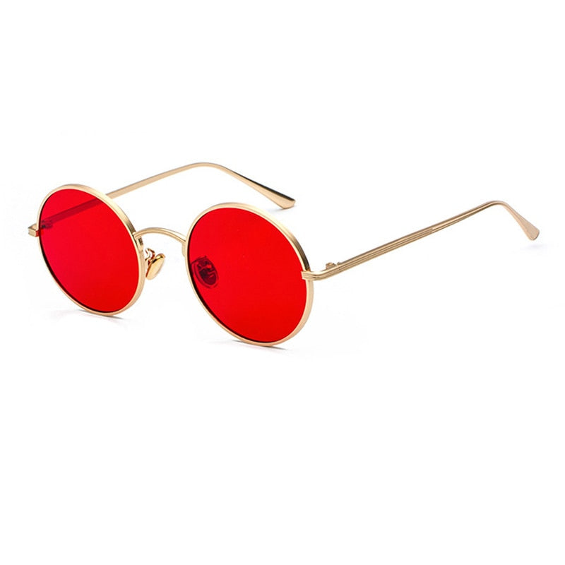 Unisex Round Sunglasses Retro Design Summer