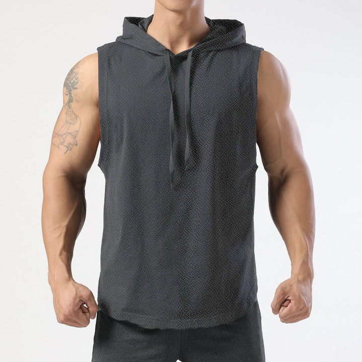 Men's Hoodie | Sleeveless Hoodie | Drawstring | Summer