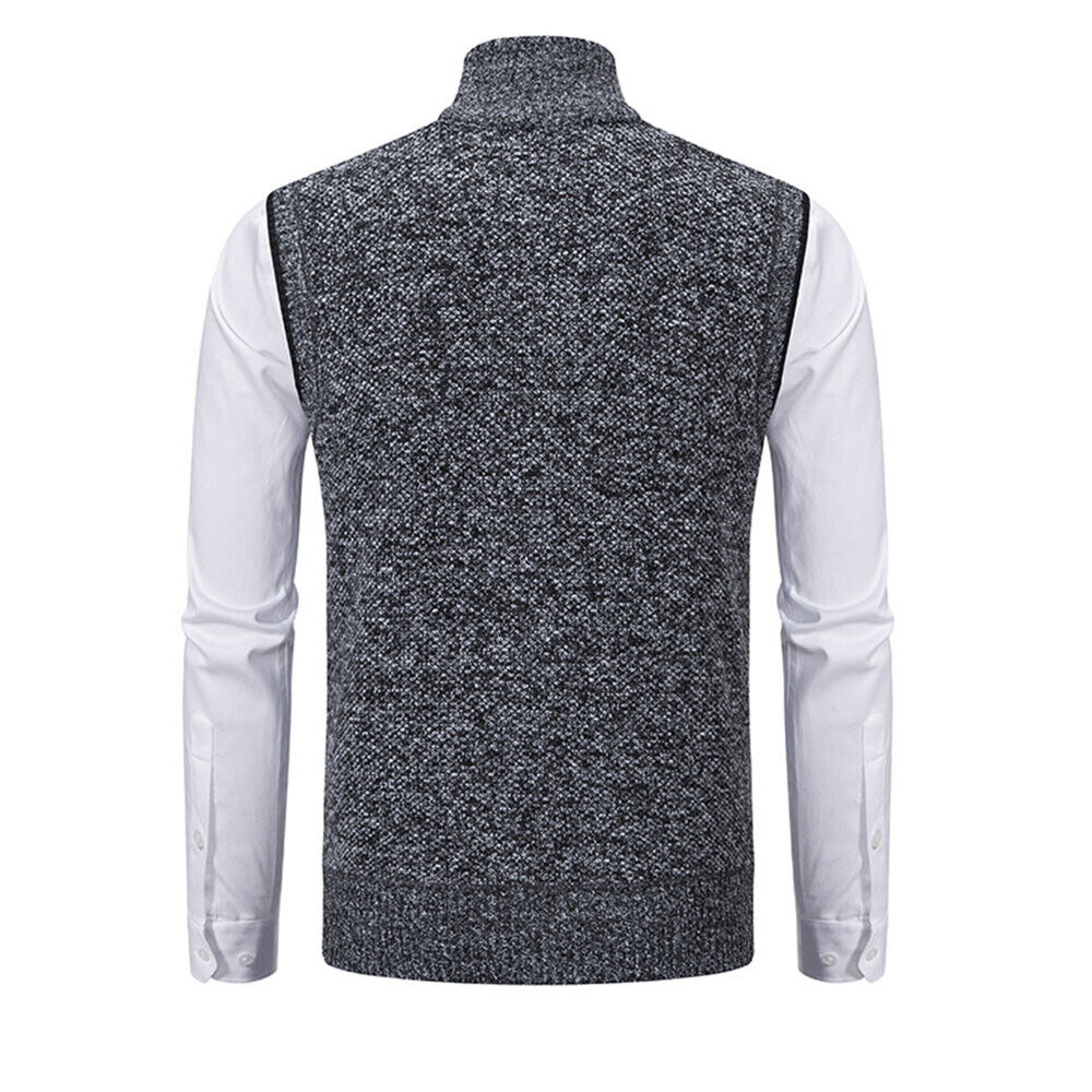 Men's Sweaters | Classic Knitted Zip Sweater | Soft Fabric
