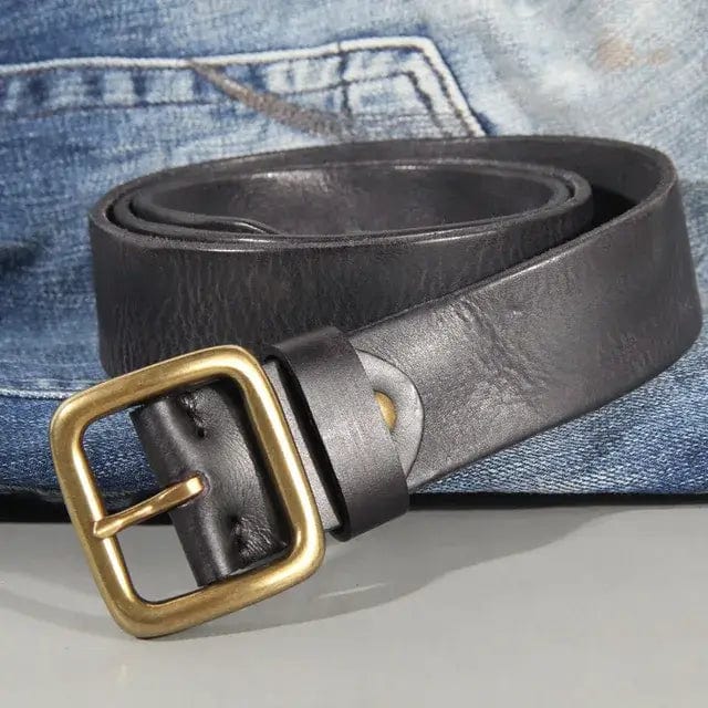 Premium Classic Leather Belt for Timeless Elegance and Superior Craftsmanship | Tim
