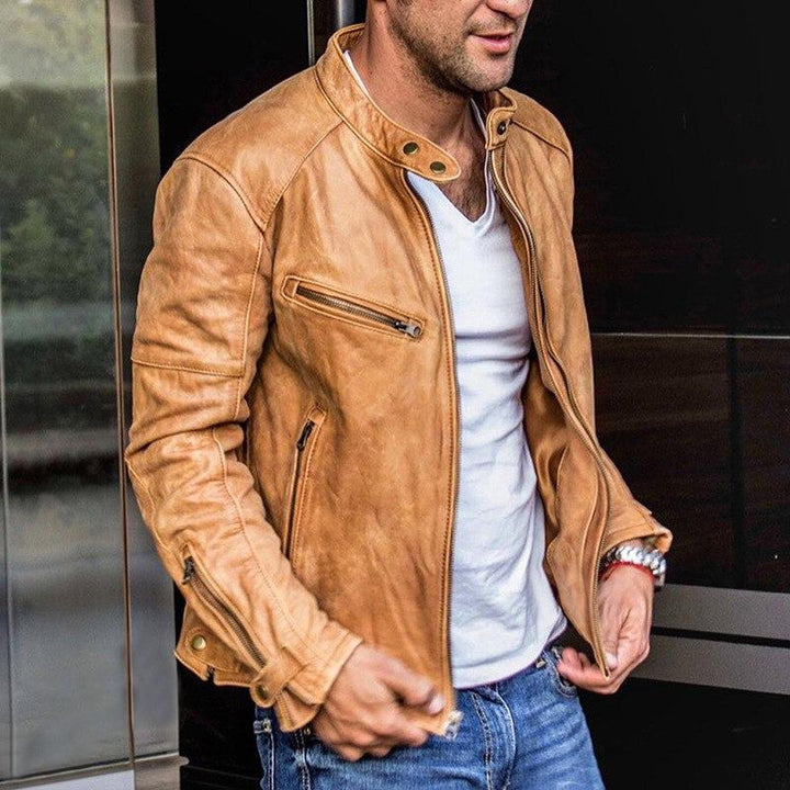Men's Jacket | Multiple Zipper Pockets | Modern & Comfortable