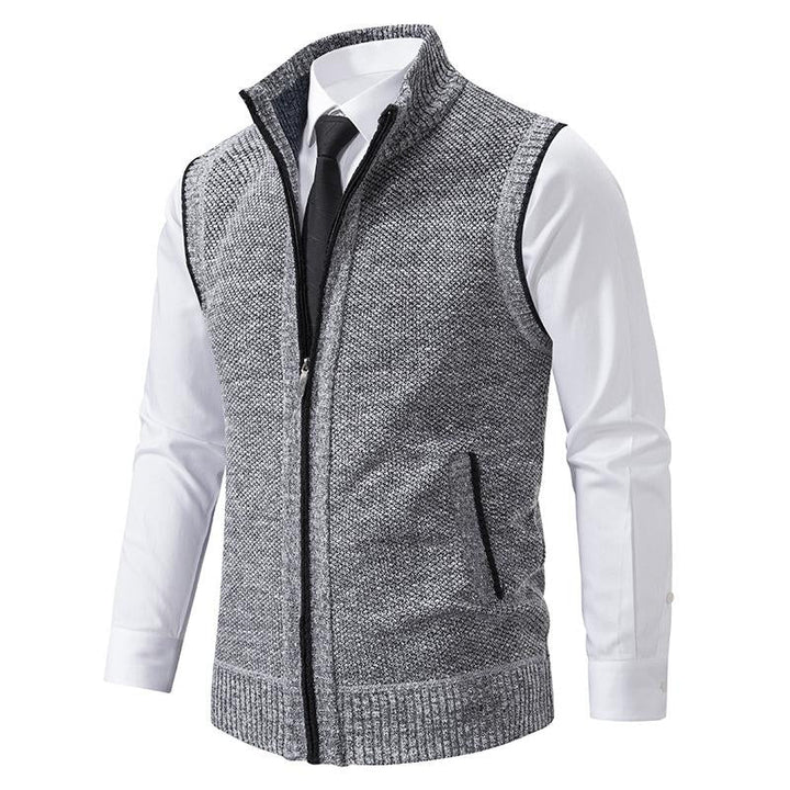 Men's Sweaters | Classic Knitted Zip Sweater | Soft Fabric
