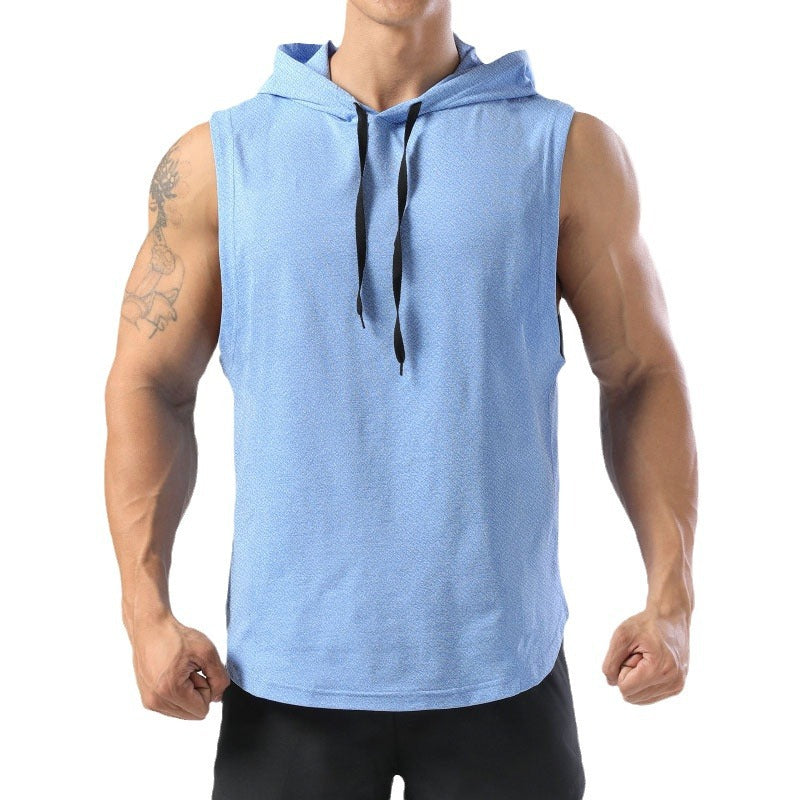 Men's Hoodie | Sleeveless Hoodie | Drawstring | Summer