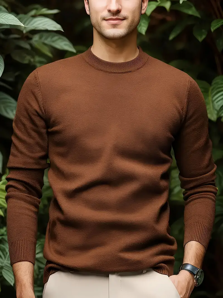Sweaters Men | Round Neck | Modern Fit | Soft & Warm