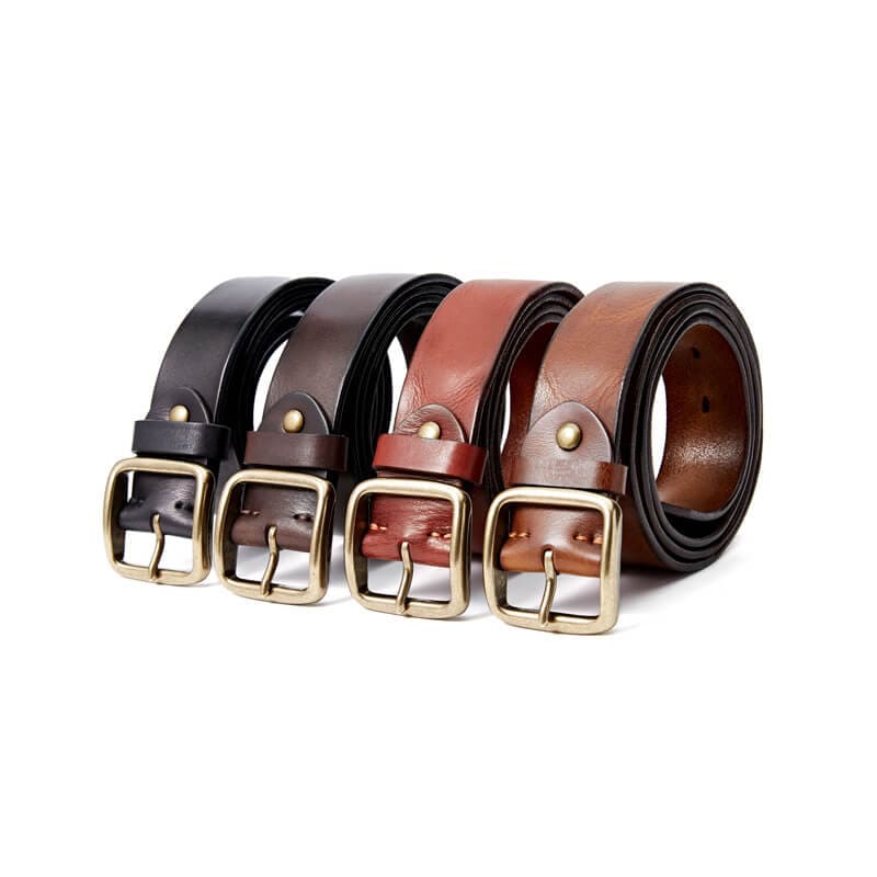 Premium Classic Leather Belt for Timeless Elegance and Superior Craftsmanship | Tim