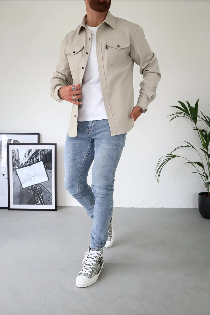 Stylish button-down shirt Jacket | Simon